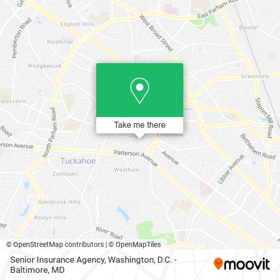 Senior Insurance Agency map