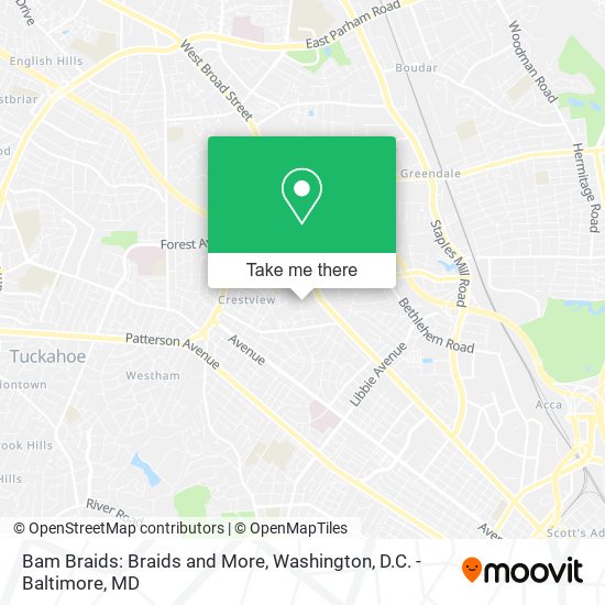 Bam Braids: Braids and More map