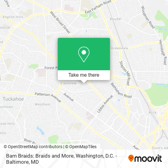 Bam Braids: Braids and More map