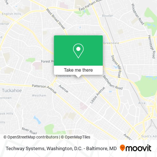 Techway Systems map