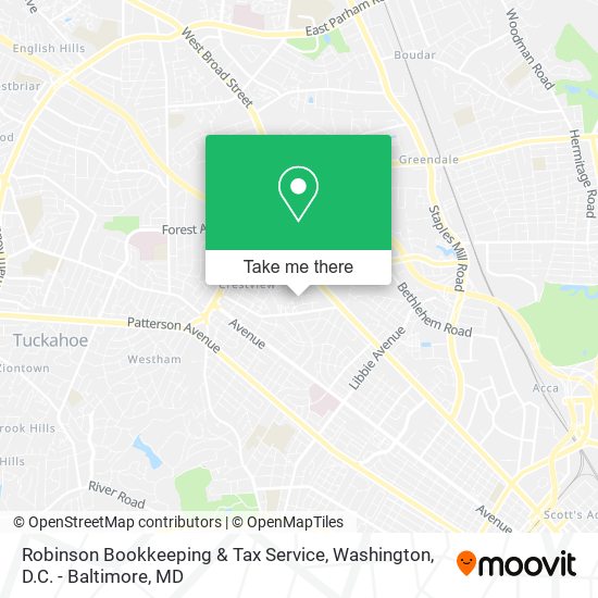 Robinson Bookkeeping & Tax Service map