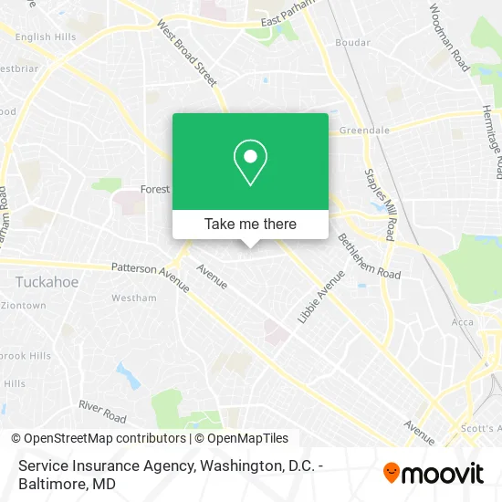 Service Insurance Agency map