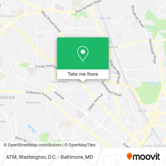 ATM map