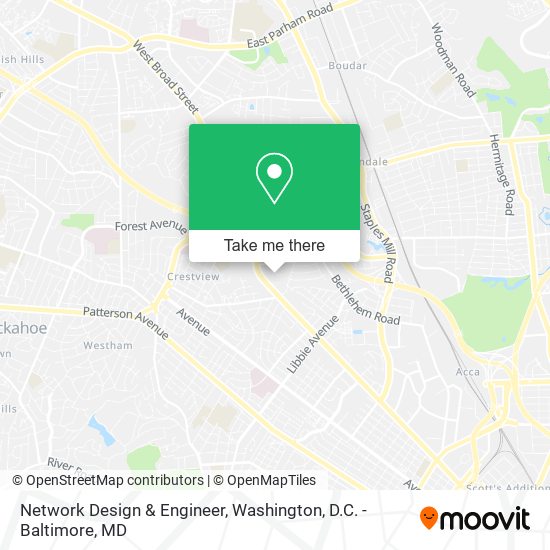 Network Design & Engineer map