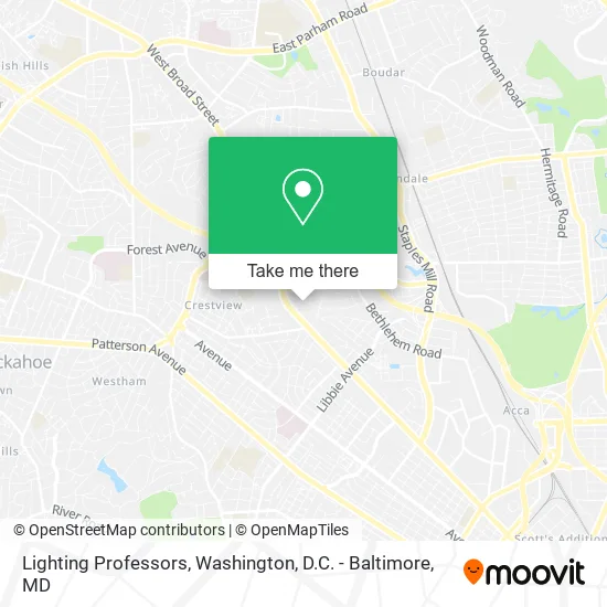 Mapa de Lighting Professors