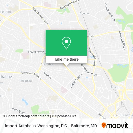 Import Autohaus map