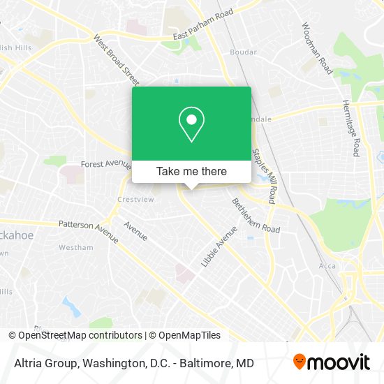 Altria Group map