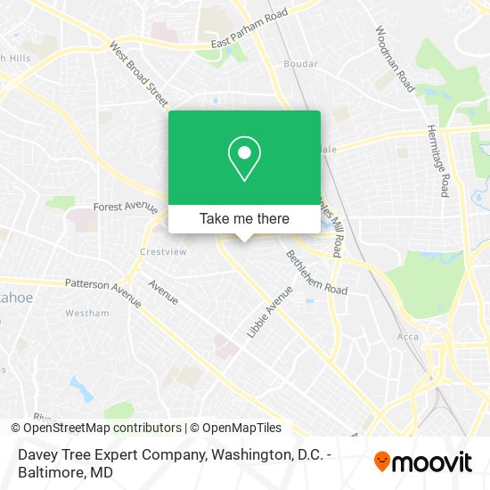 Davey Tree Expert Company map