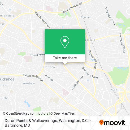 Duron Paints & Wallcoverings map
