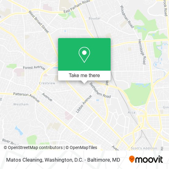 Matos Cleaning map