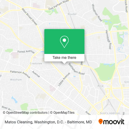 Matos Cleaning map