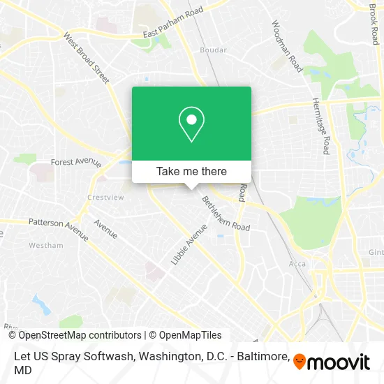 Let US Spray Softwash map