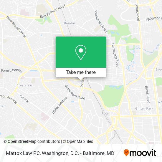 Mattox Law PC map