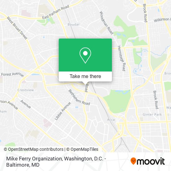 Mapa de Mike Ferry Organization