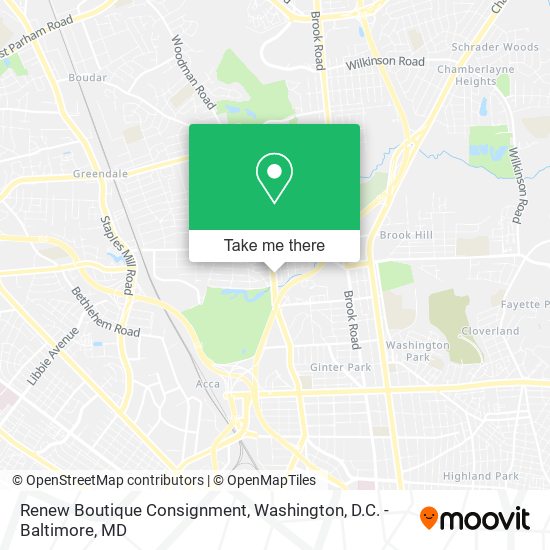 Renew Boutique Consignment map
