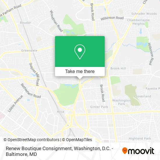 Renew Boutique Consignment map