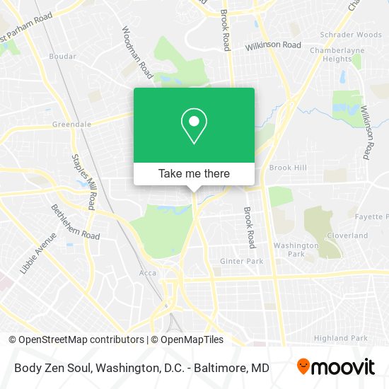 Body Zen Soul map