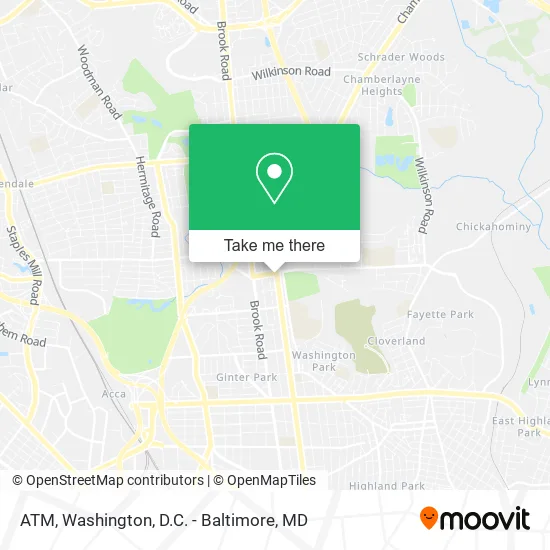 Mapa de ATM