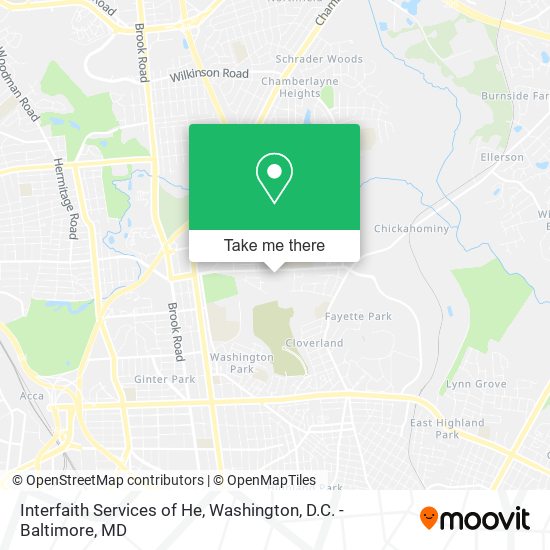Mapa de Interfaith Services of He