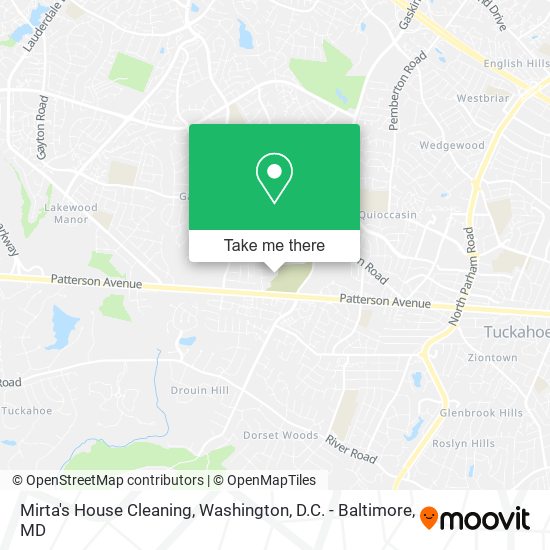 Mapa de Mirta's House Cleaning
