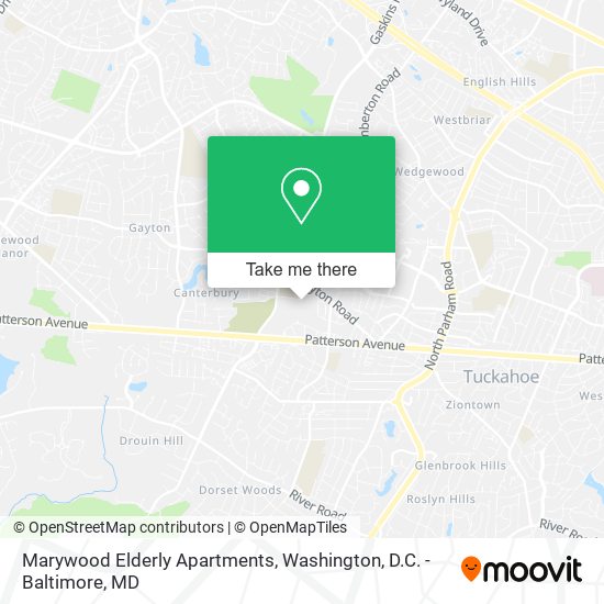 Mapa de Marywood Elderly Apartments