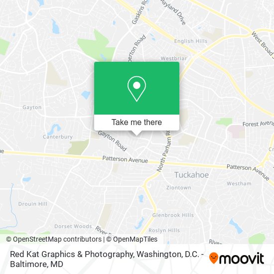 Red Kat Graphics & Photography map