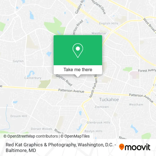 Red Kat Graphics & Photography map