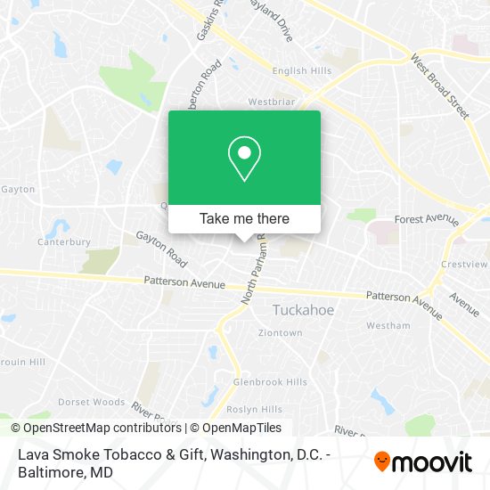 Lava Smoke Tobacco & Gift map