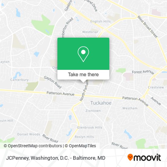 JCPenney map