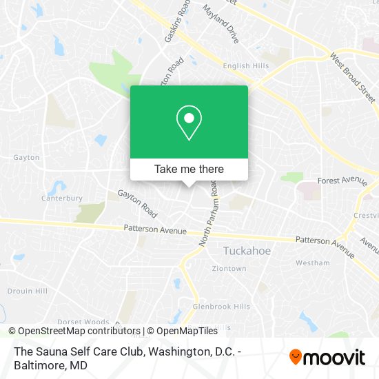 Mapa de The Sauna Self Care Club