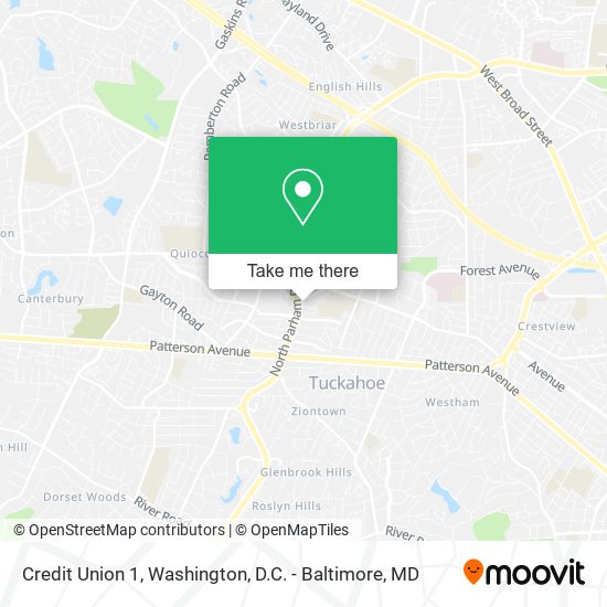 Credit Union 1 map