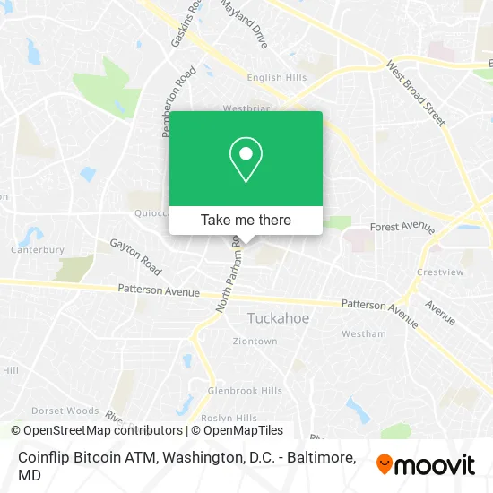 Coinflip Bitcoin ATM map