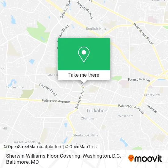 Sherwin-Williams Floor Covering map