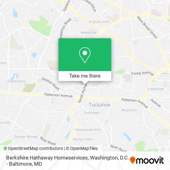 Berkshire Hathaway Homeservices map