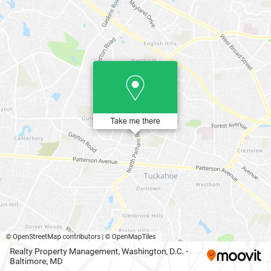 Realty Property Management map