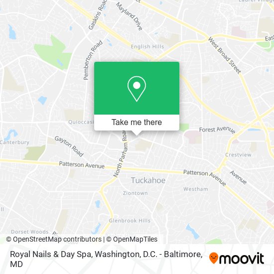 Royal Nails & Day Spa map