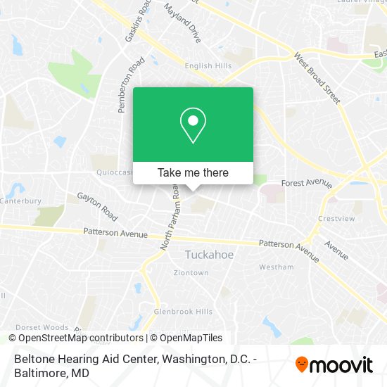 Beltone Hearing Aid Center map