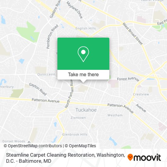 Mapa de Steamline Carpet Cleaning Restoration