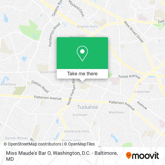 Mapa de Miss Maude's Bar O