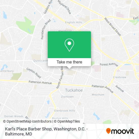 Karl's Place Barber Shop map