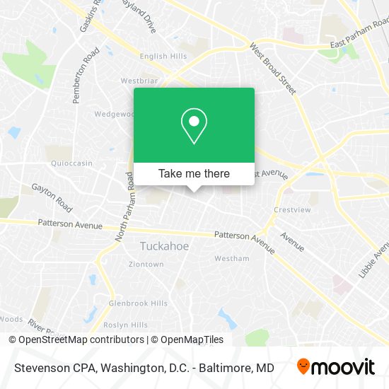 Stevenson CPA map