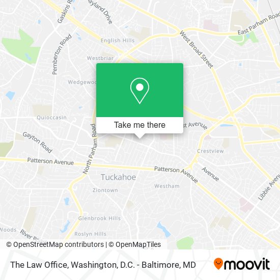 The Law Office map
