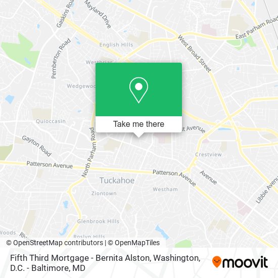 Mapa de Fifth Third Mortgage - Bernita Alston