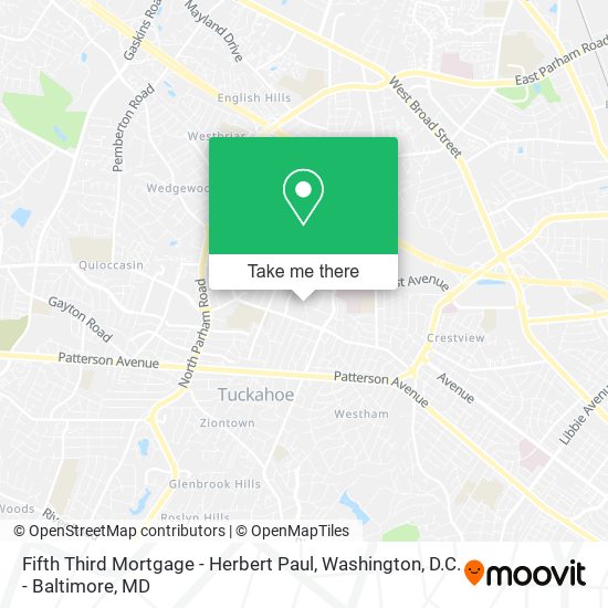 Mapa de Fifth Third Mortgage - Herbert Paul