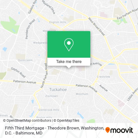 Fifth Third Mortgage - Theodore Brown map