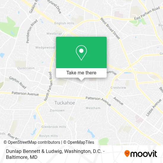 Dunlap Bennett & Ludwig map