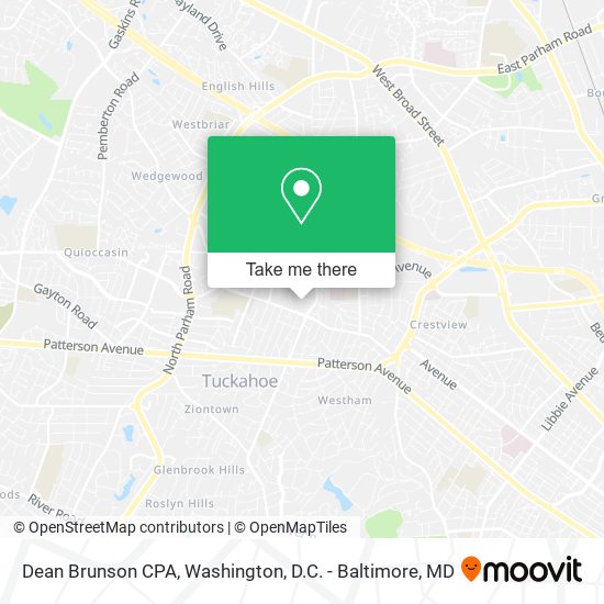 Dean Brunson CPA map
