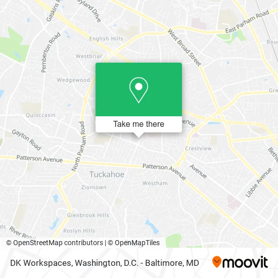 DK Workspaces map
