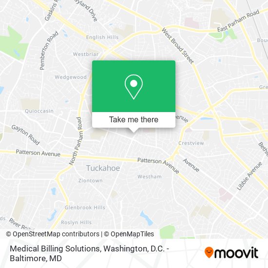 Medical Billing Solutions map