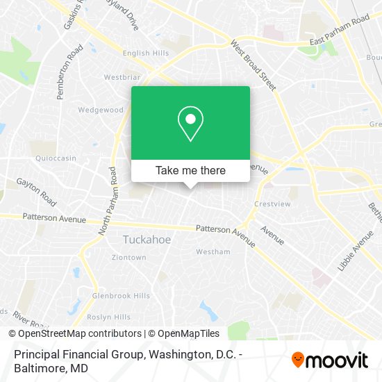 Principal Financial Group map